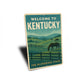 Welcome To Kentucky The Bluegrass State