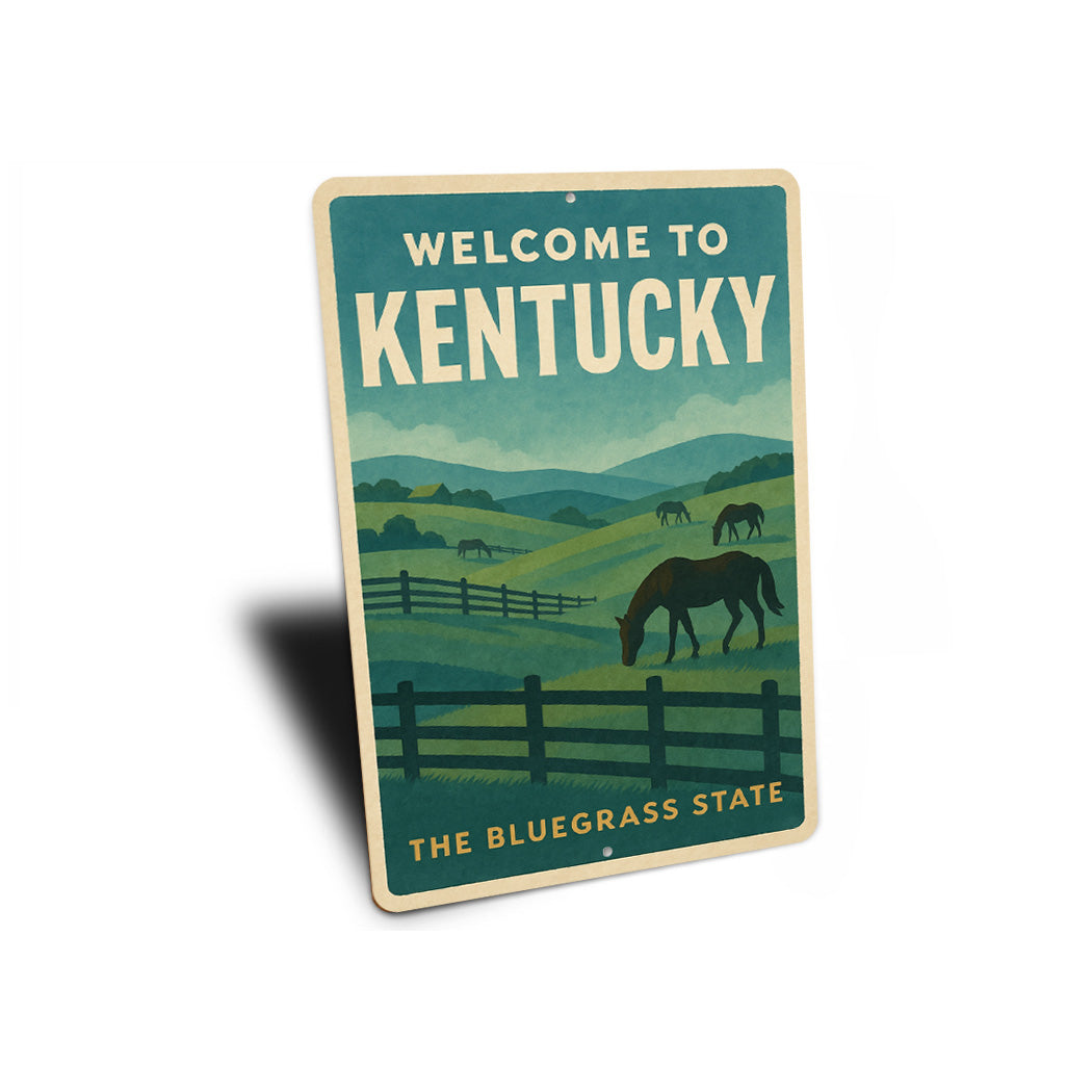 Welcome To Kentucky The Bluegrass State