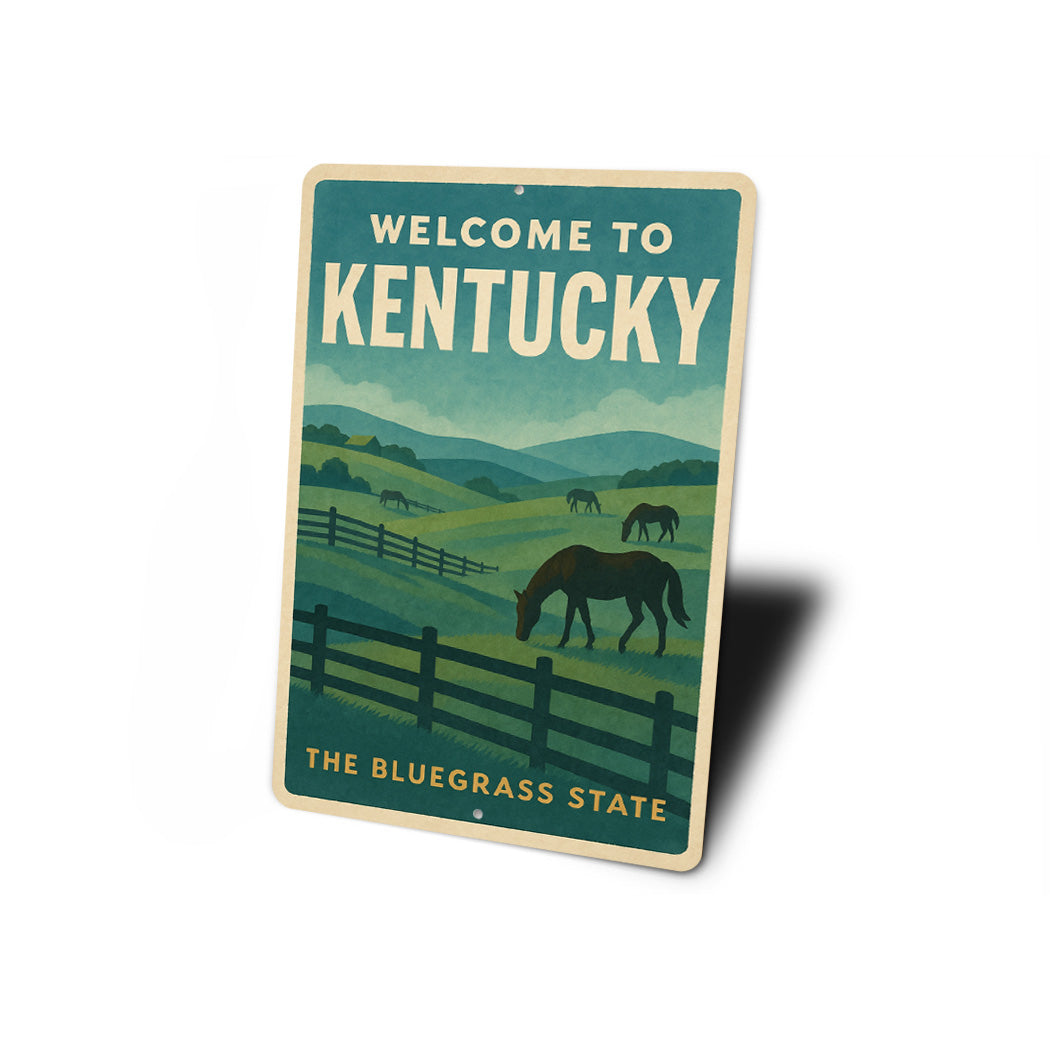 Welcome To Kentucky The Bluegrass State