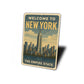 Welcome To New York The Empire State Sign