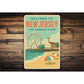 Welcome To New Jersey The Garden State Sign