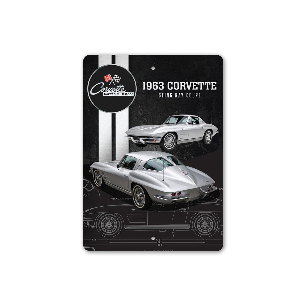 Sting Ray Coupe 1963 Corvette Sign