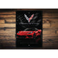 Corvette The Legend Lives On Built In America Sign