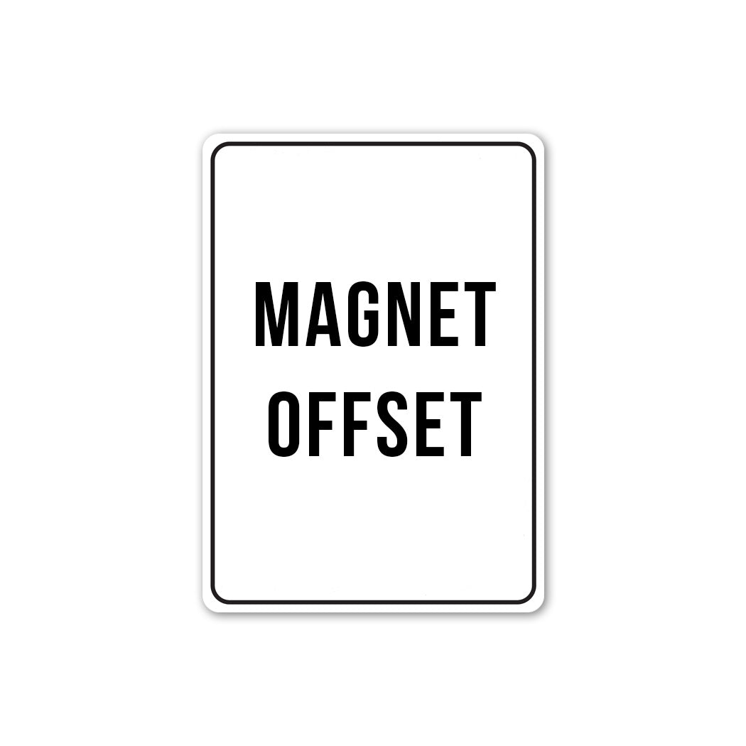 Magnet Offset - 2.5" x 3.75"