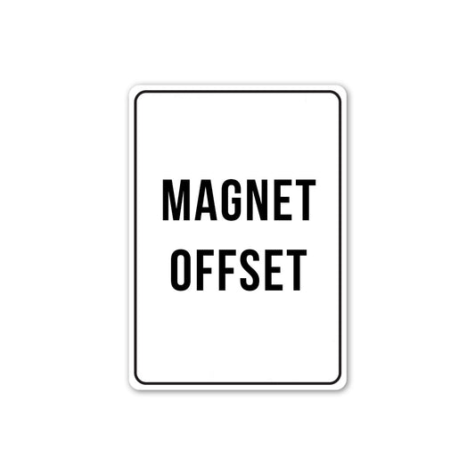 Magnet Offset - 2.5" x 3.75"