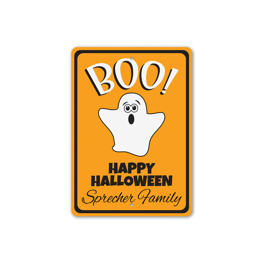 Ghost Boo Sign
