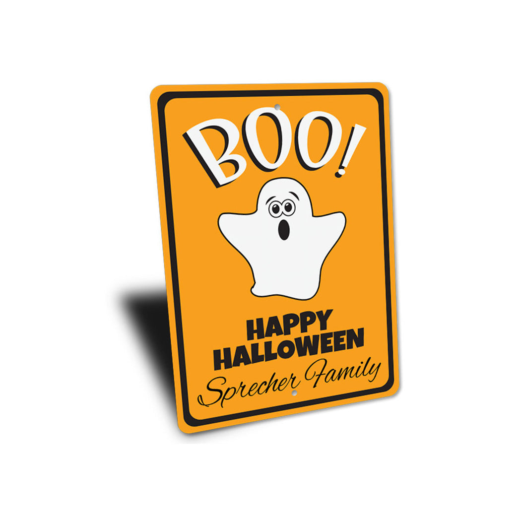 Ghost Boo Sign