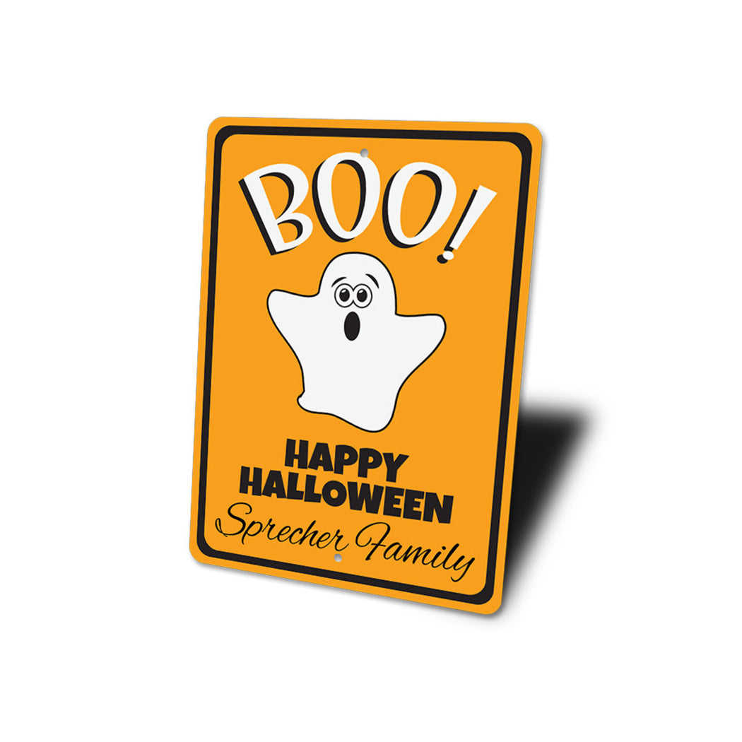 Ghost Boo Sign