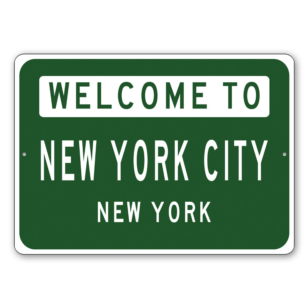 City Limit Welcome Sign