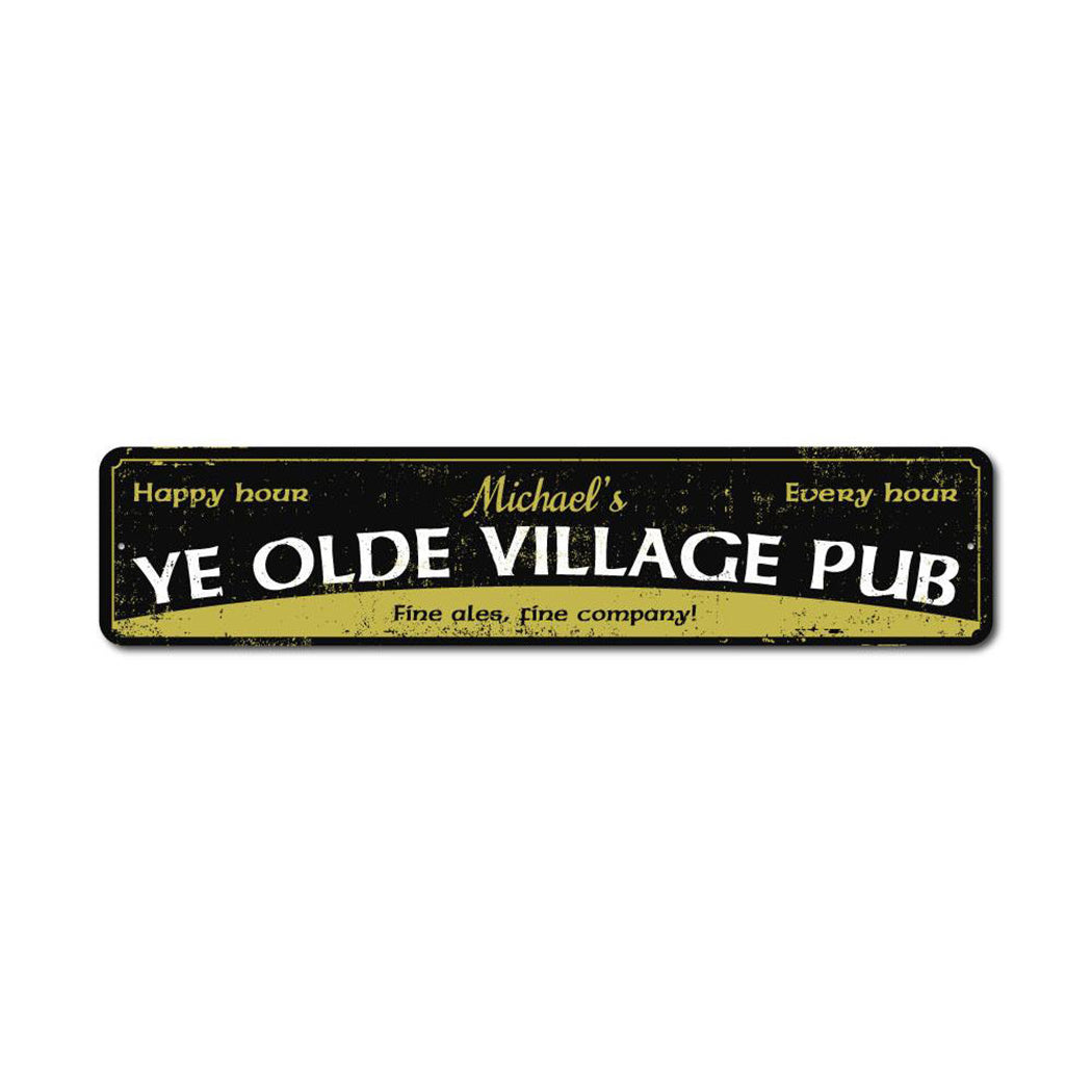 Ye Olde Village Pub Sign