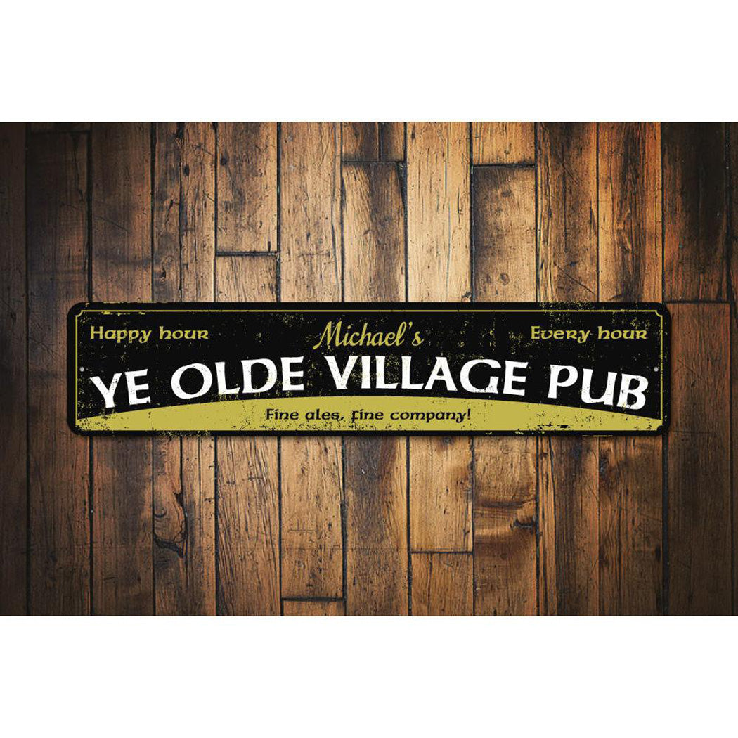 Ye Olde Village Pub Sign