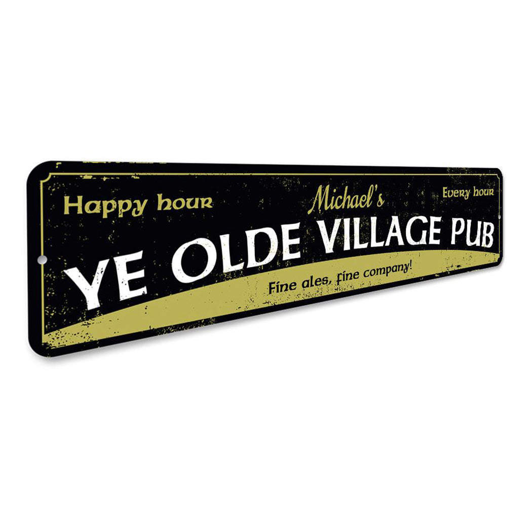 Ye Olde Village Pub Sign