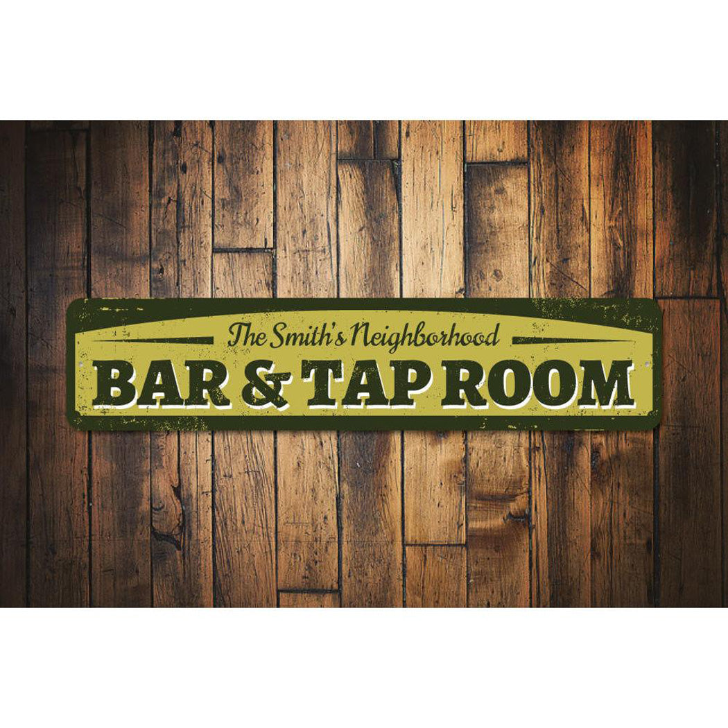 Bar & Tap Room Sign