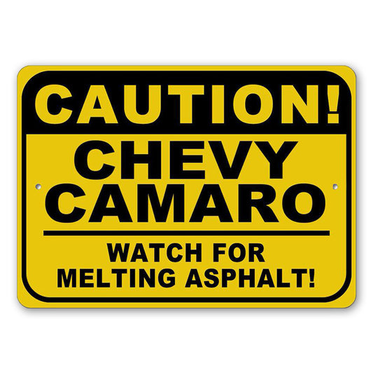 Caution Car Sign