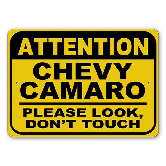 Attention Car Sign
