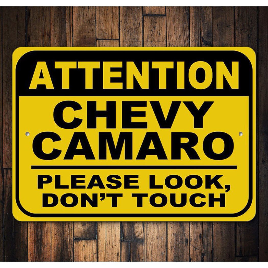 Attention Car Sign