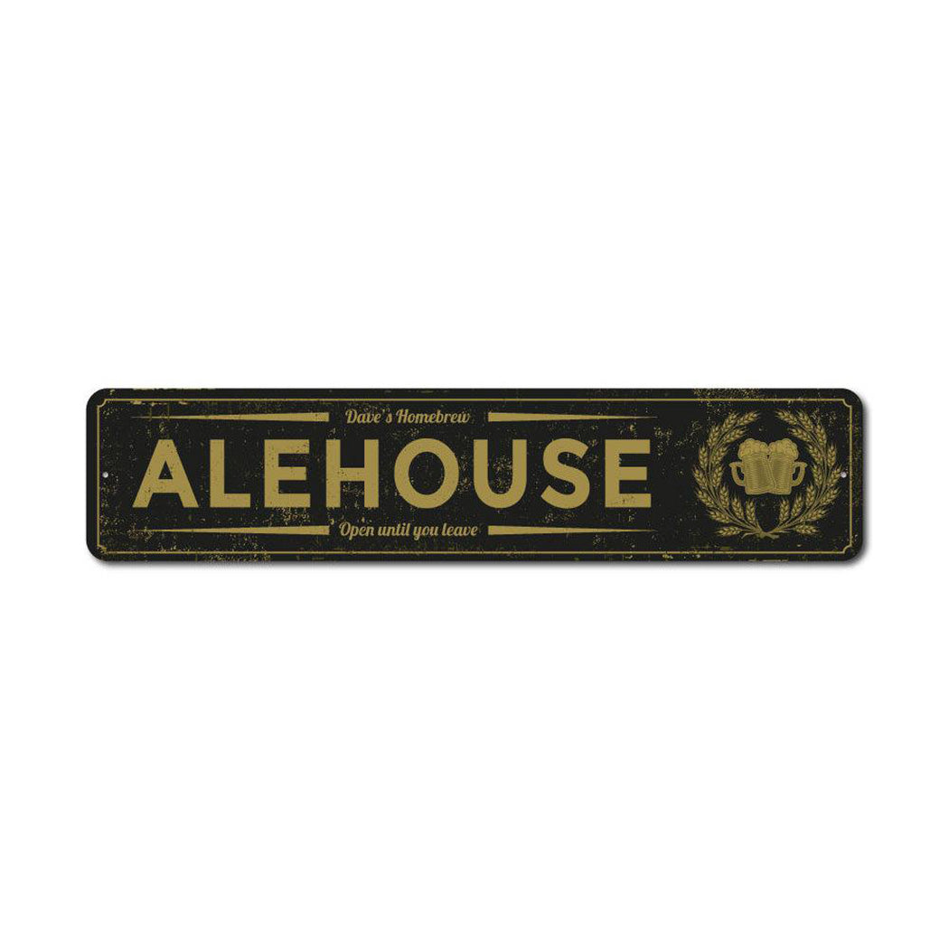 Alehouse Metal Sign
