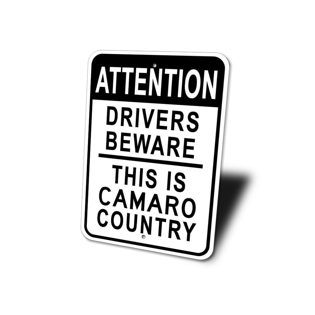 Drivers Beware Sign