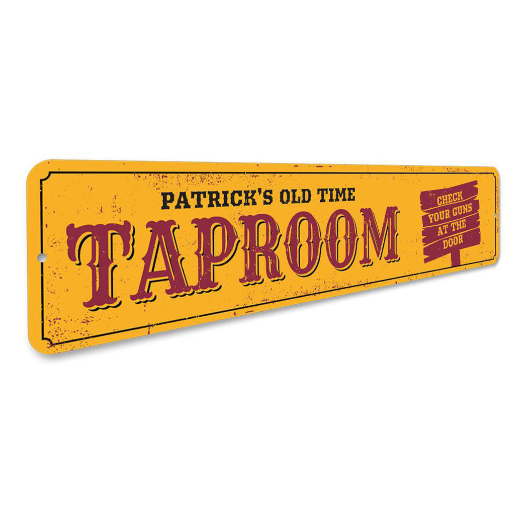 Old Taproom Sign
