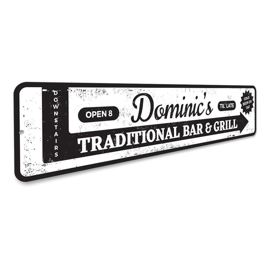 Traditional Bar & Grill Sign