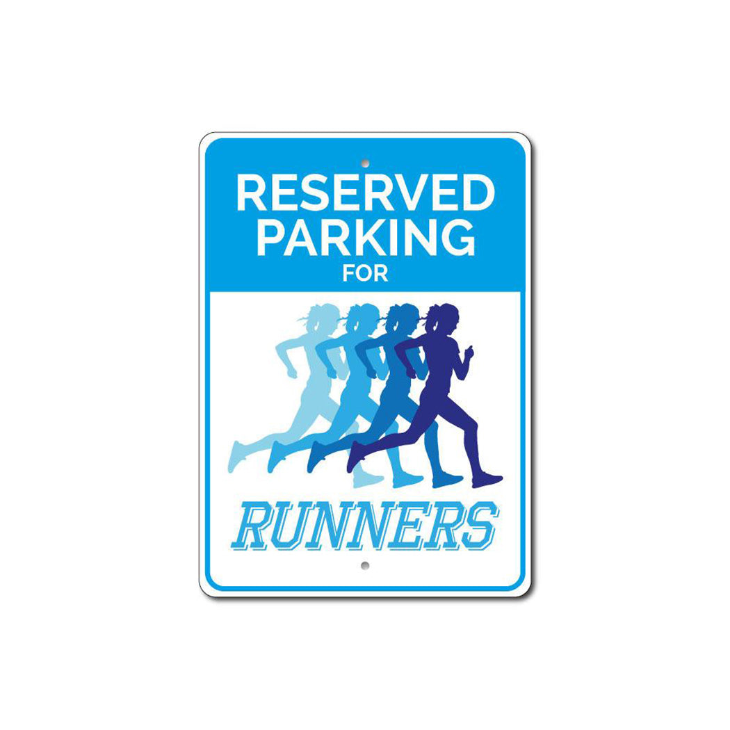 Runner Parking Only Sign