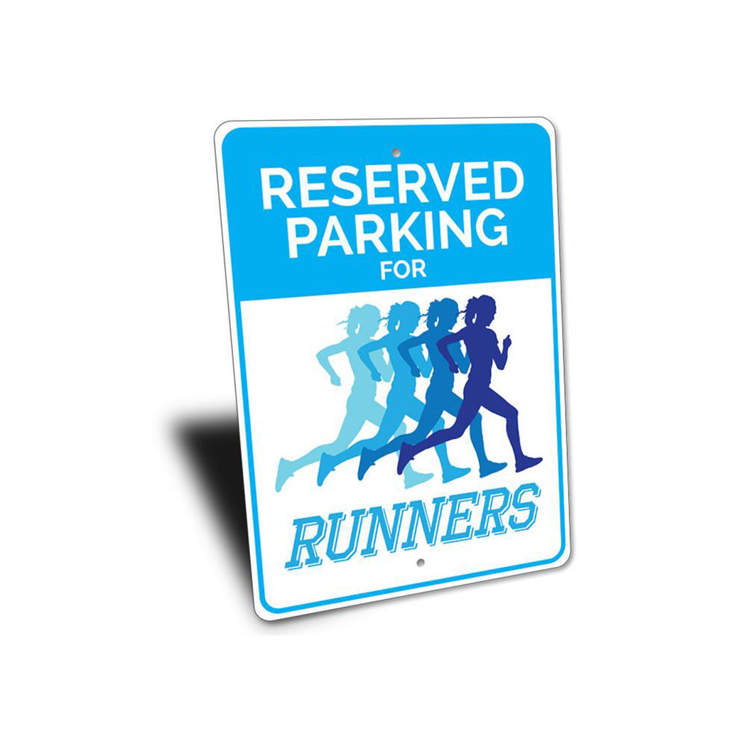 Runner Parking Only Sign