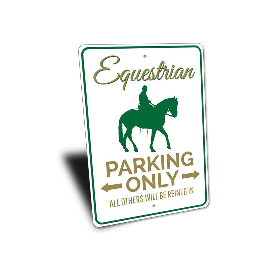 Equestrian Parking Sign