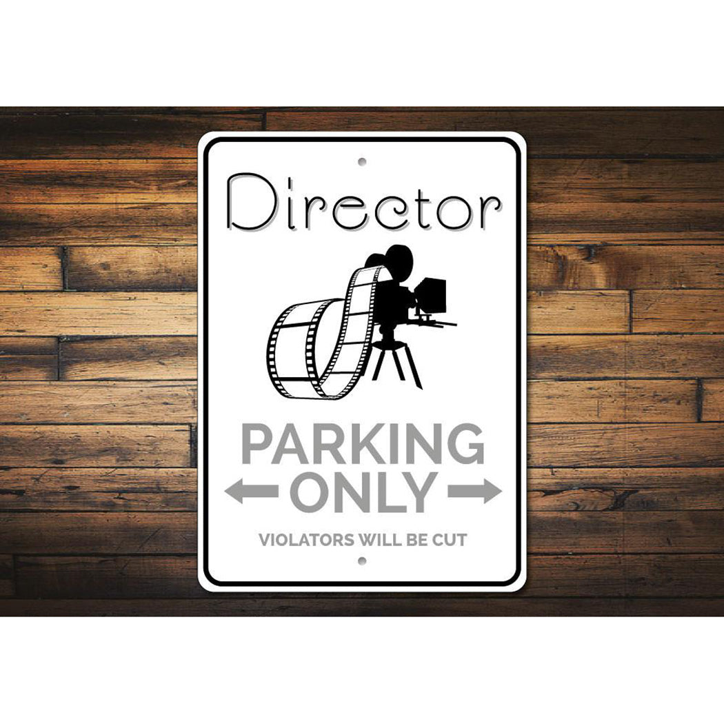 Director Parking Sign