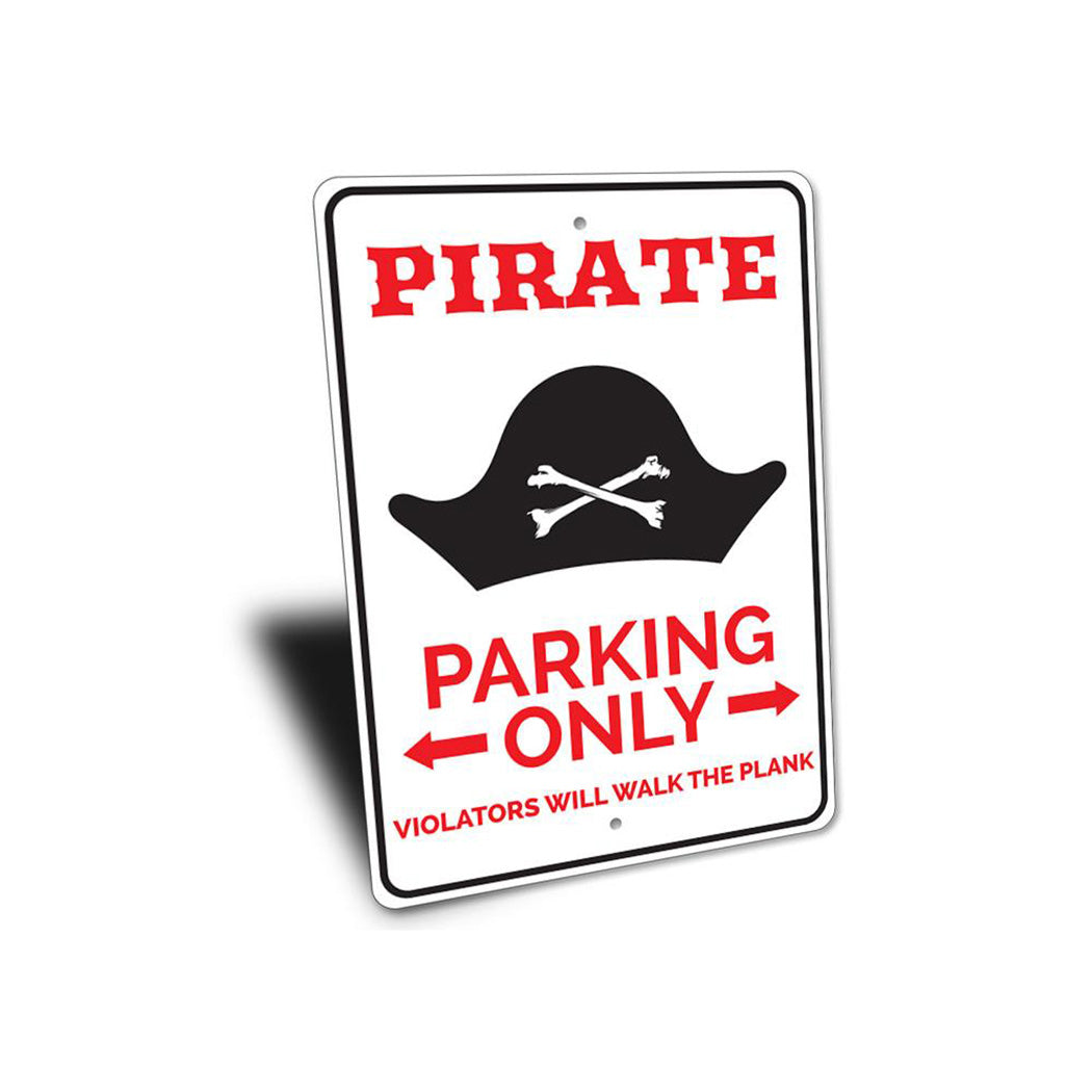 Pirate Parking Sign