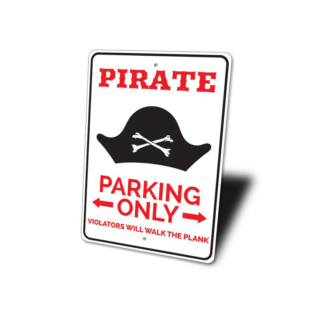 Pirate Parking Sign