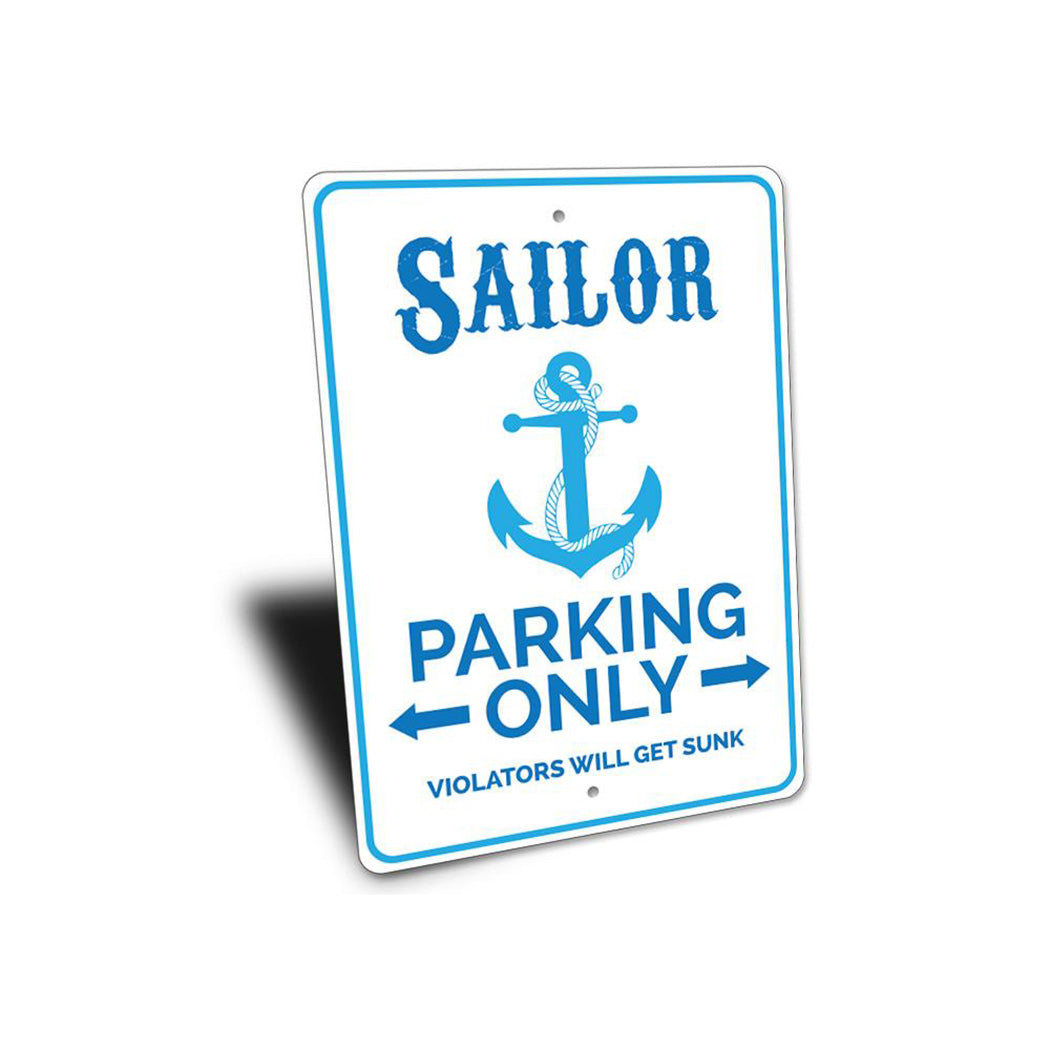 Sailor Parking Sign