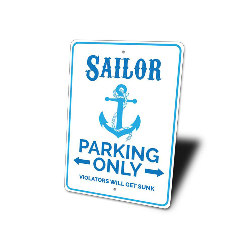 Sailor Parking Sign