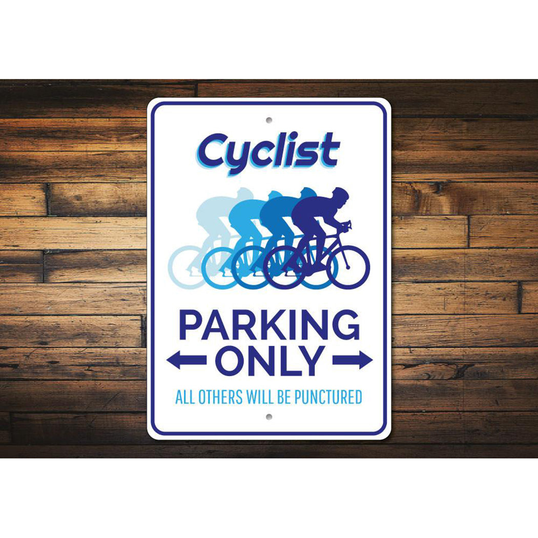 Cyclist Parking Sign