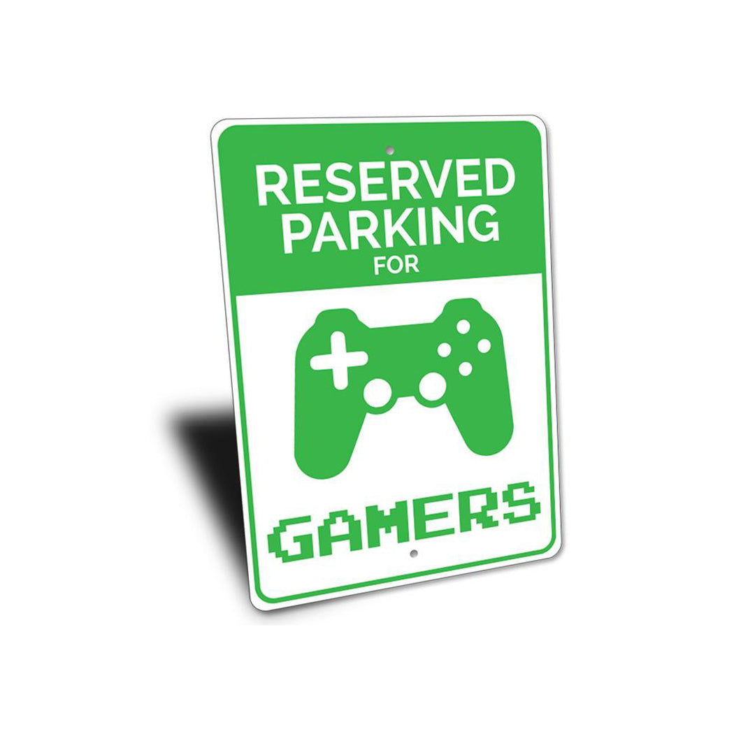 Gamer Parking Sign