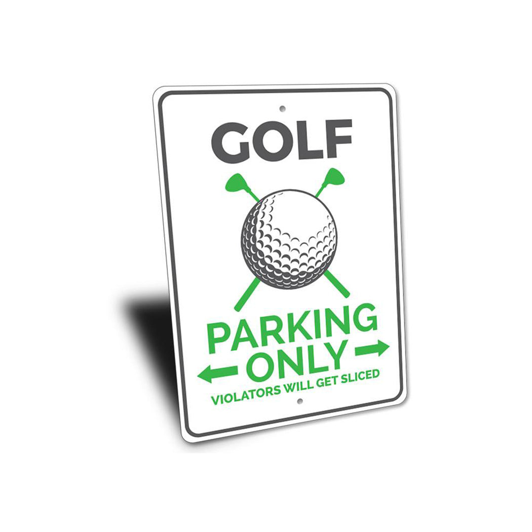 Golf Parking Sign