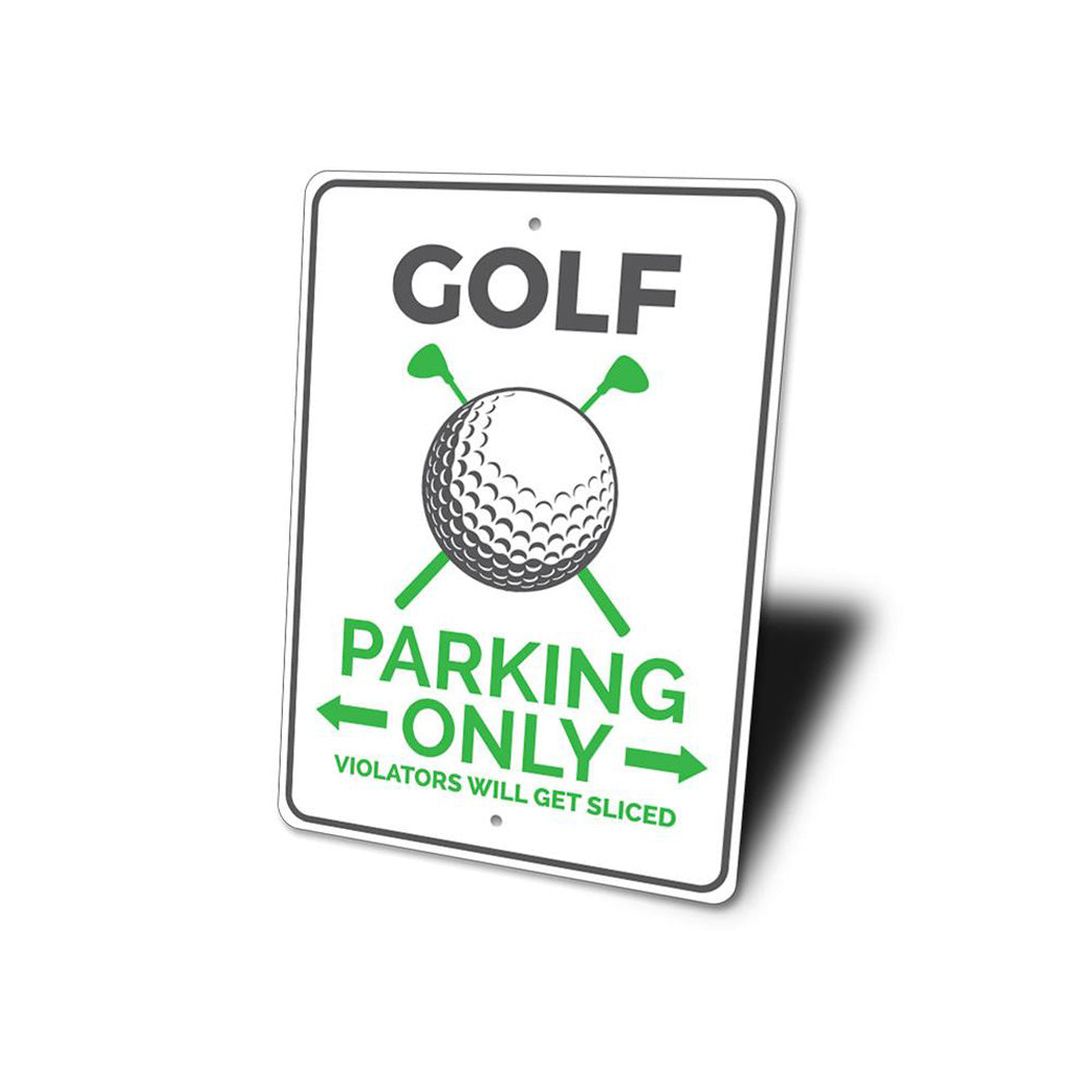 Golf Parking Sign