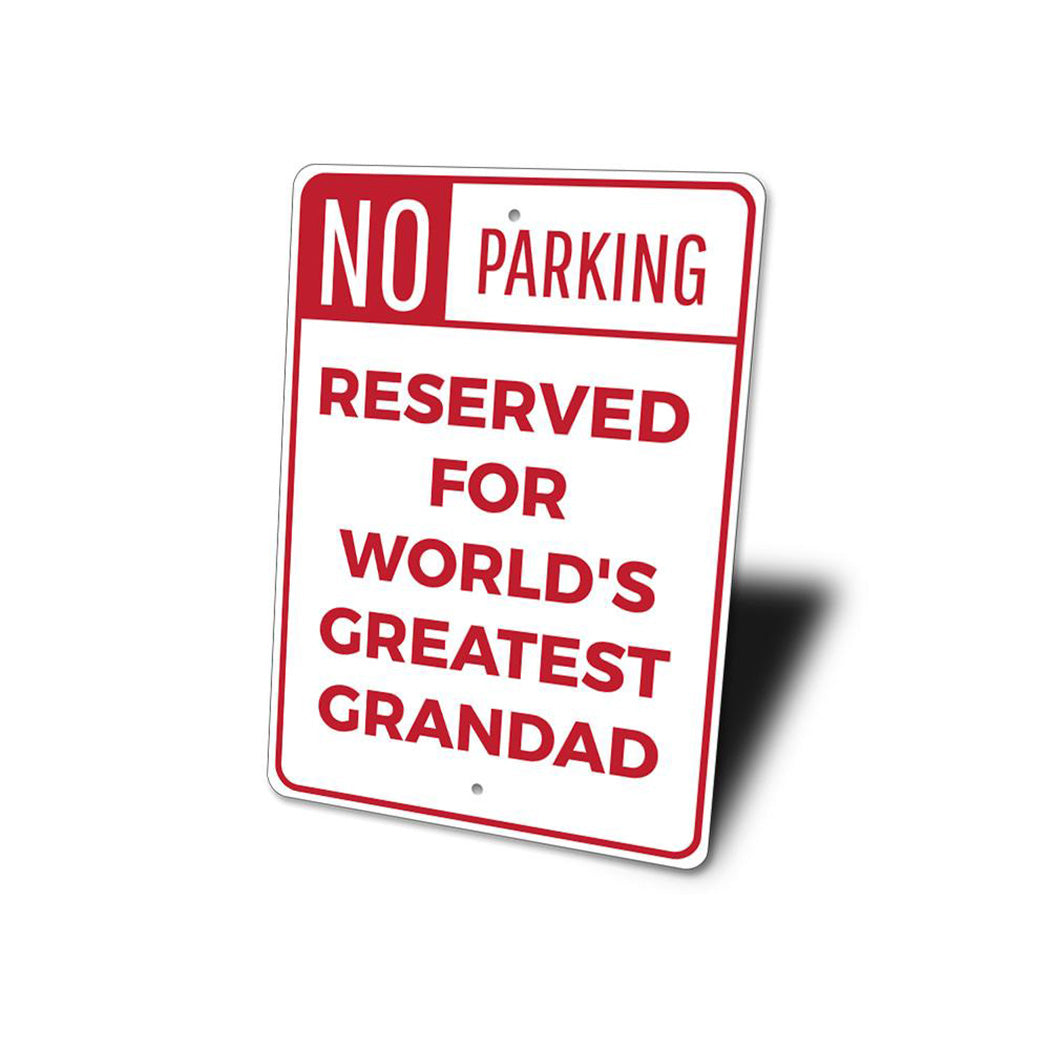 Grandad Parking Sign