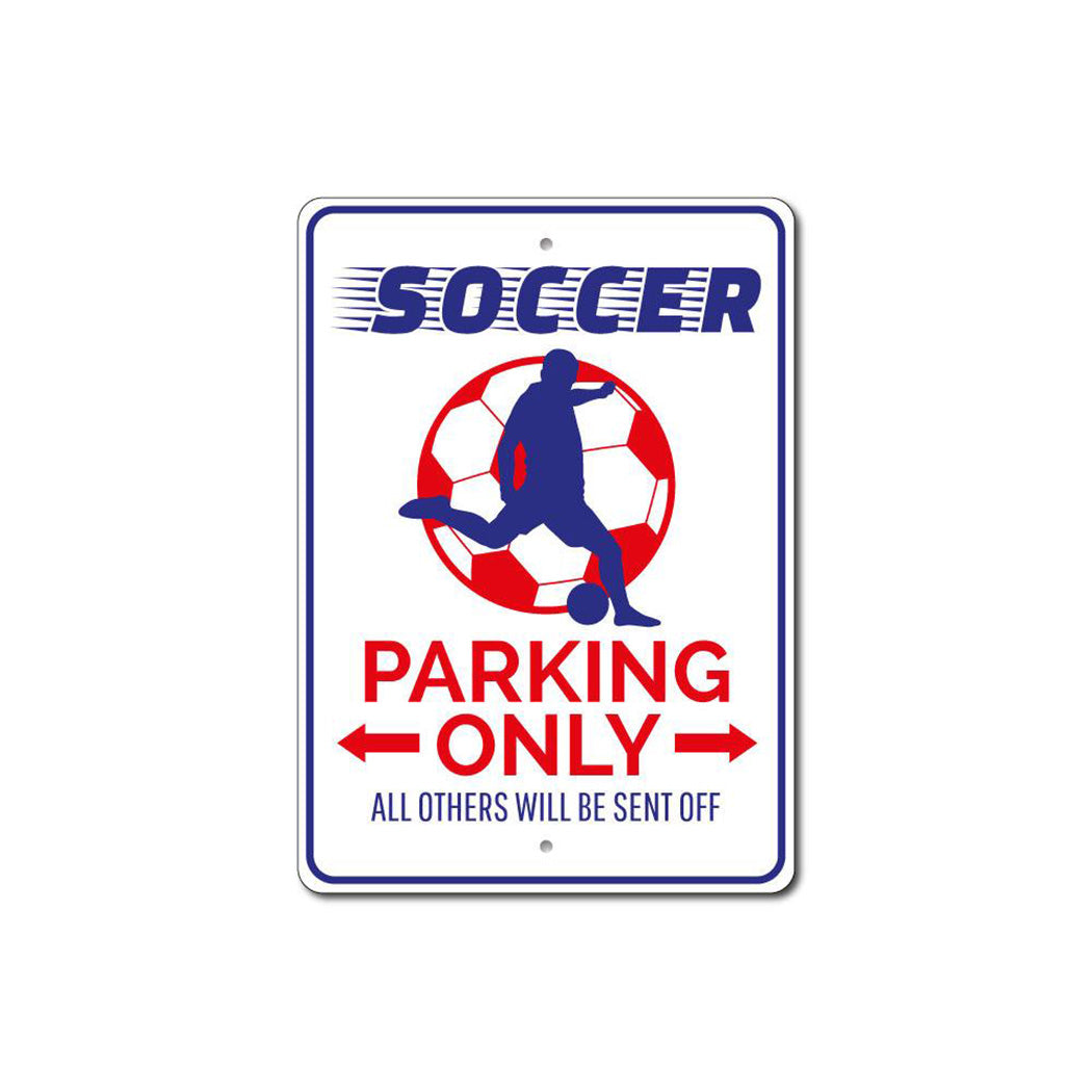 Soccer Parking Sign