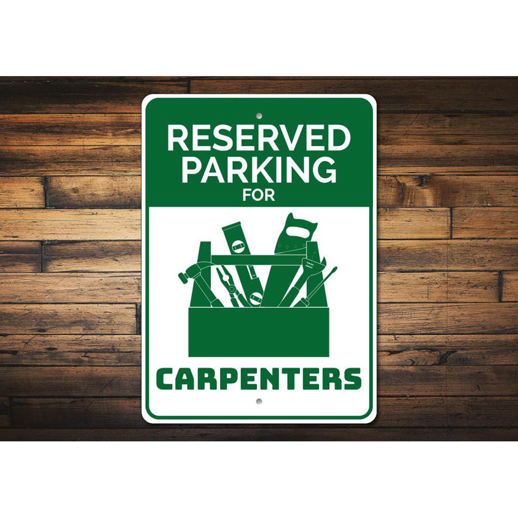 Carpenter Parking Sign