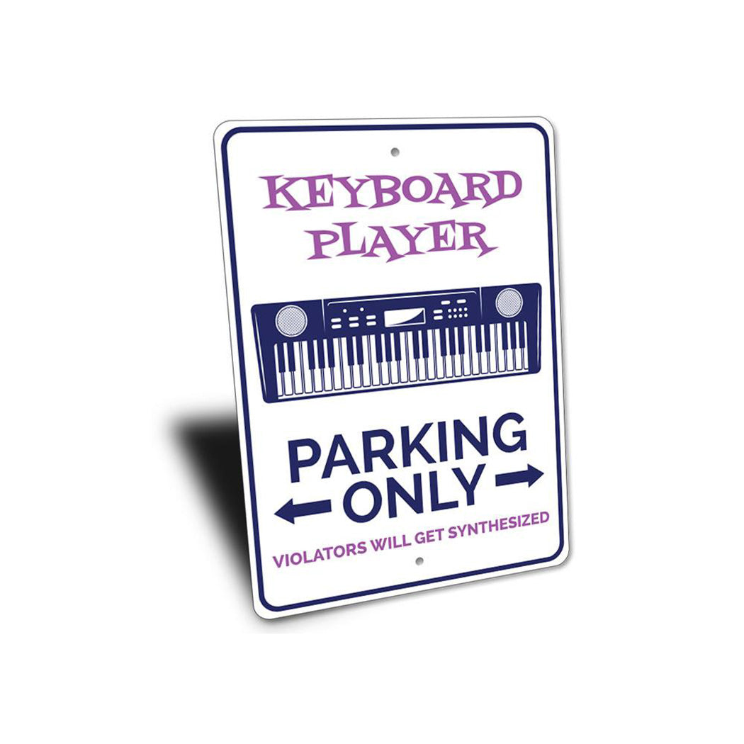 Keyboard Parking Sign