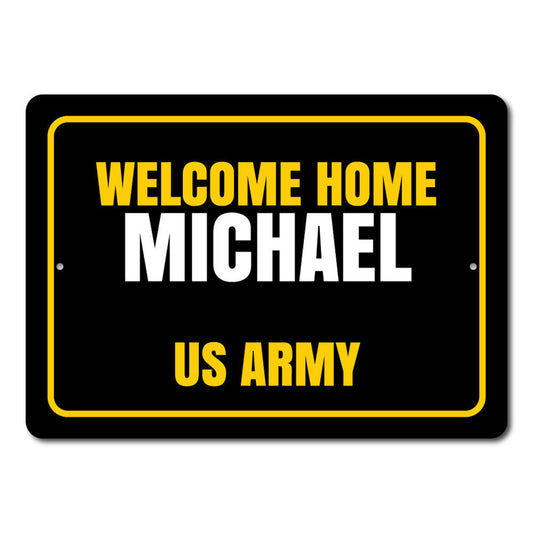 Welcome Home Sign