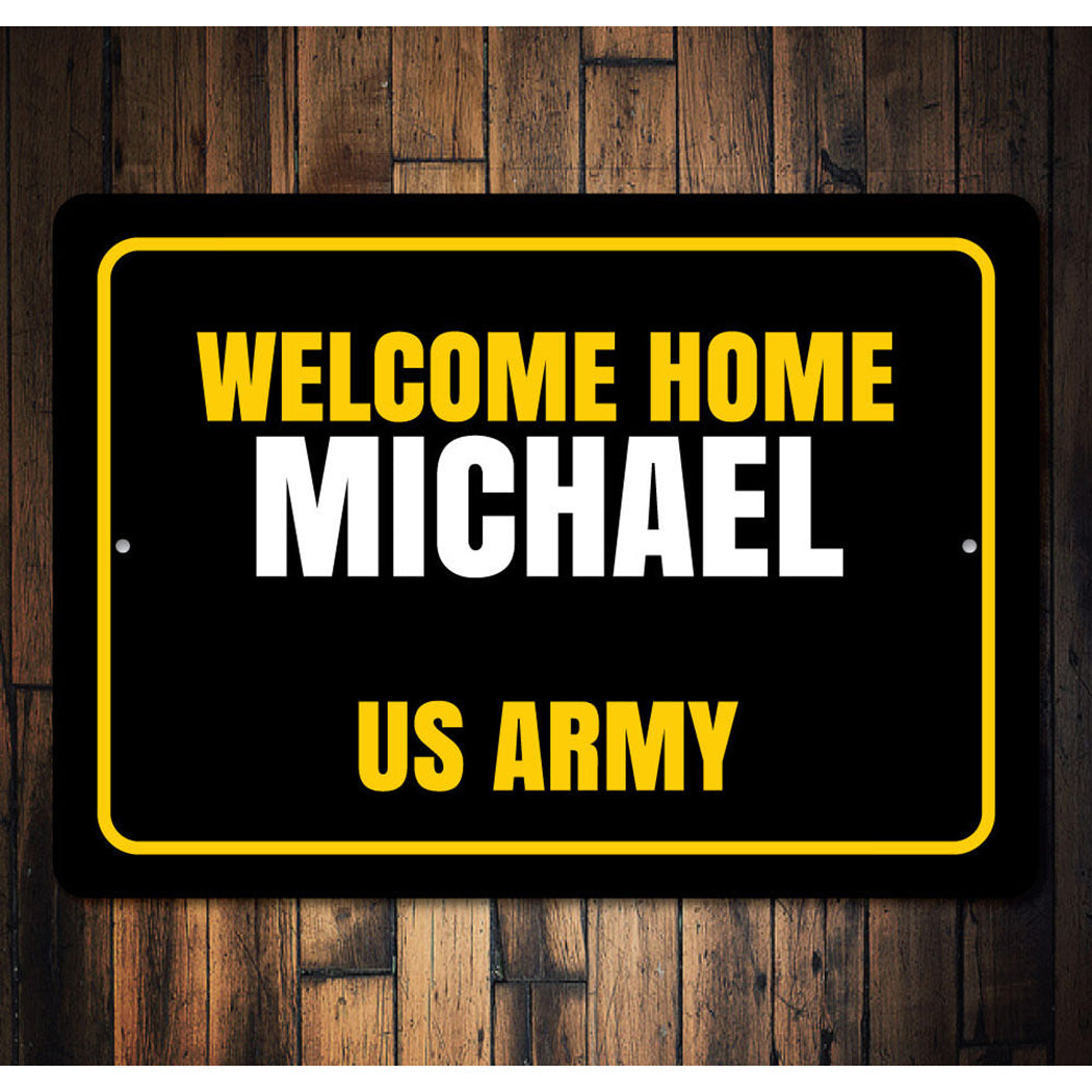 Welcome Home Sign