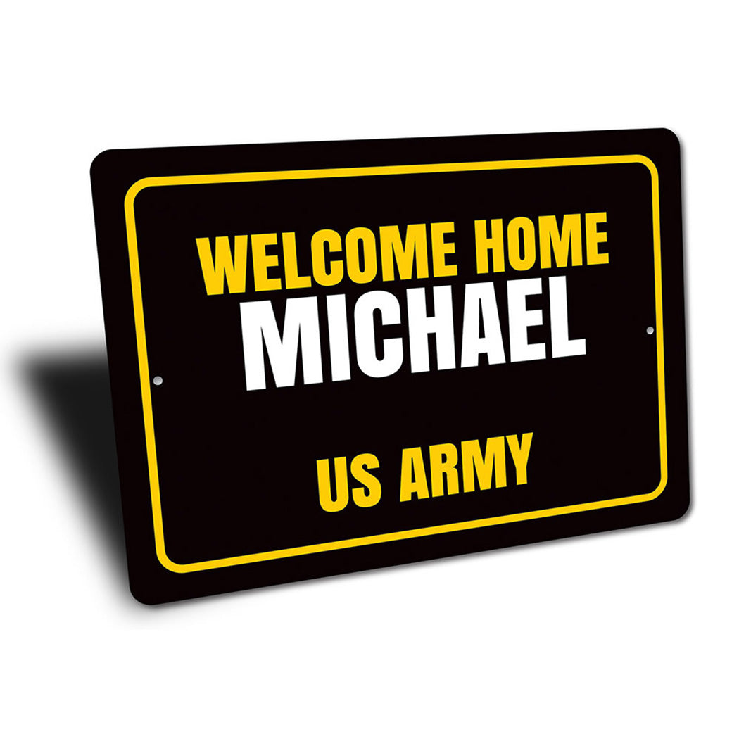 Welcome Home Sign