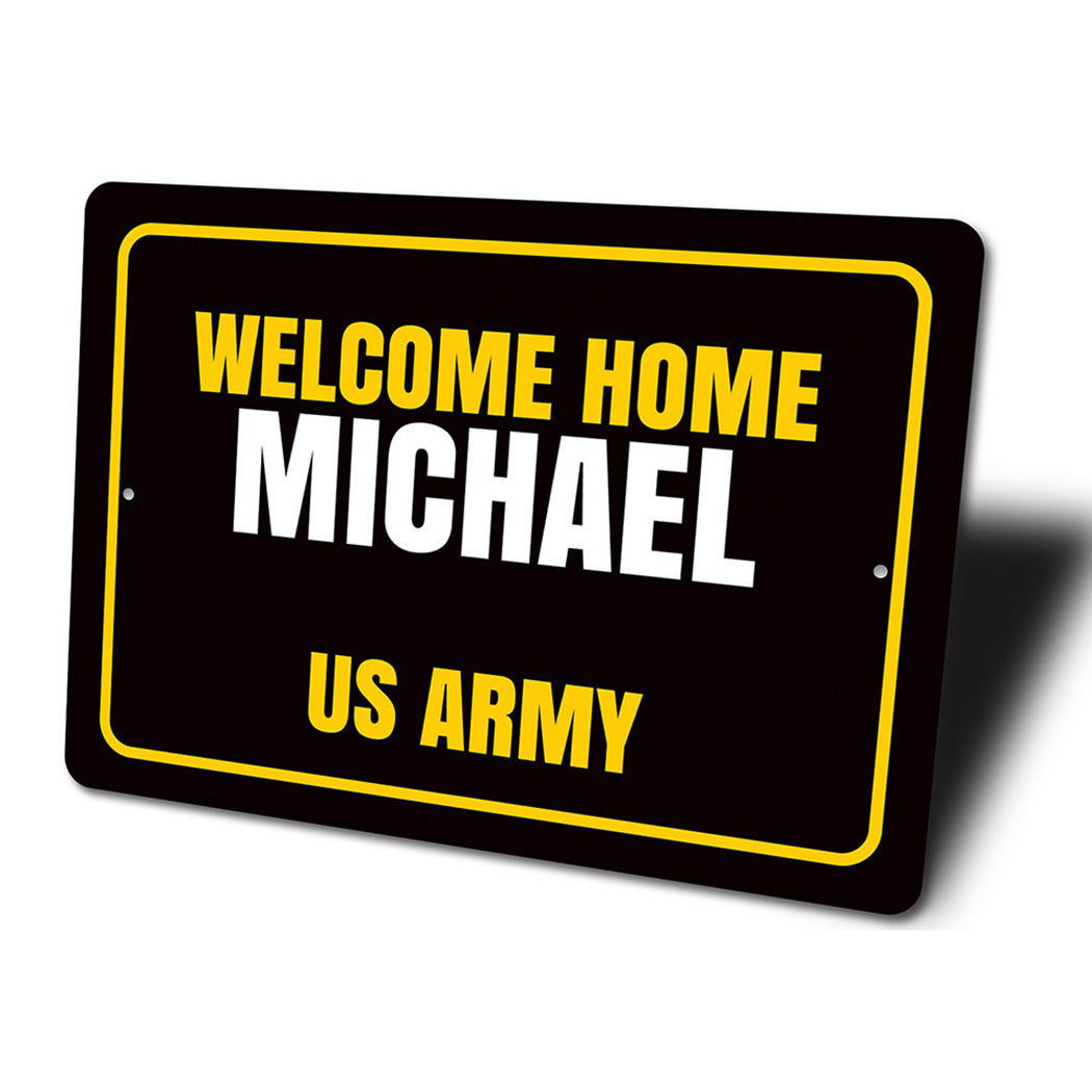 Welcome Home Sign