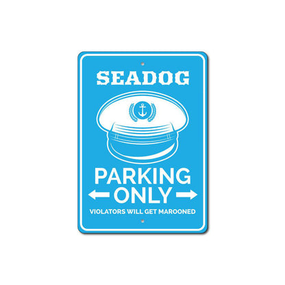 Seadog Parking Sign