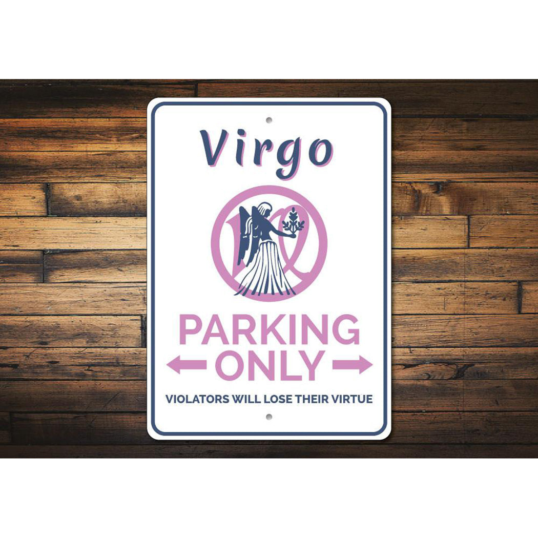 Virgo Parking Sign