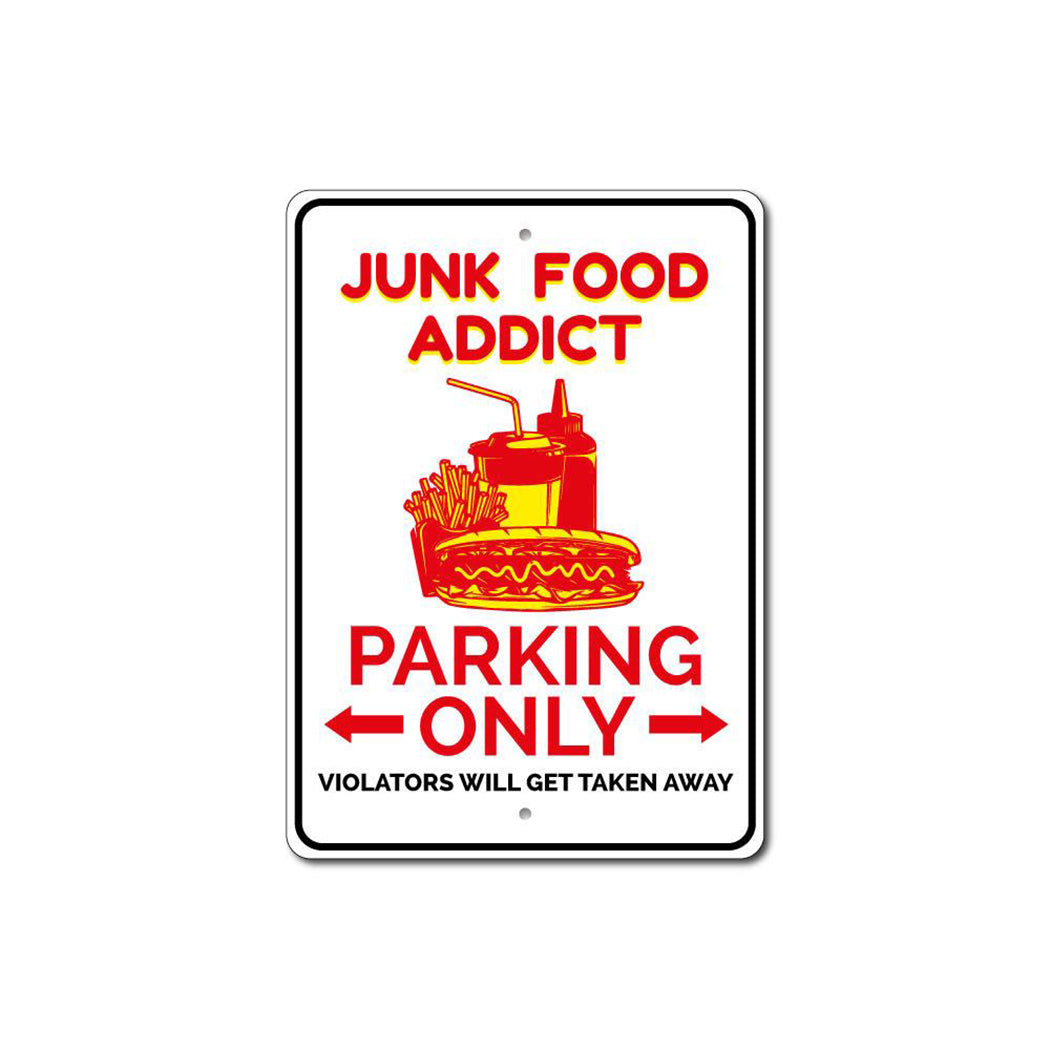 Food Lover Parking Sign