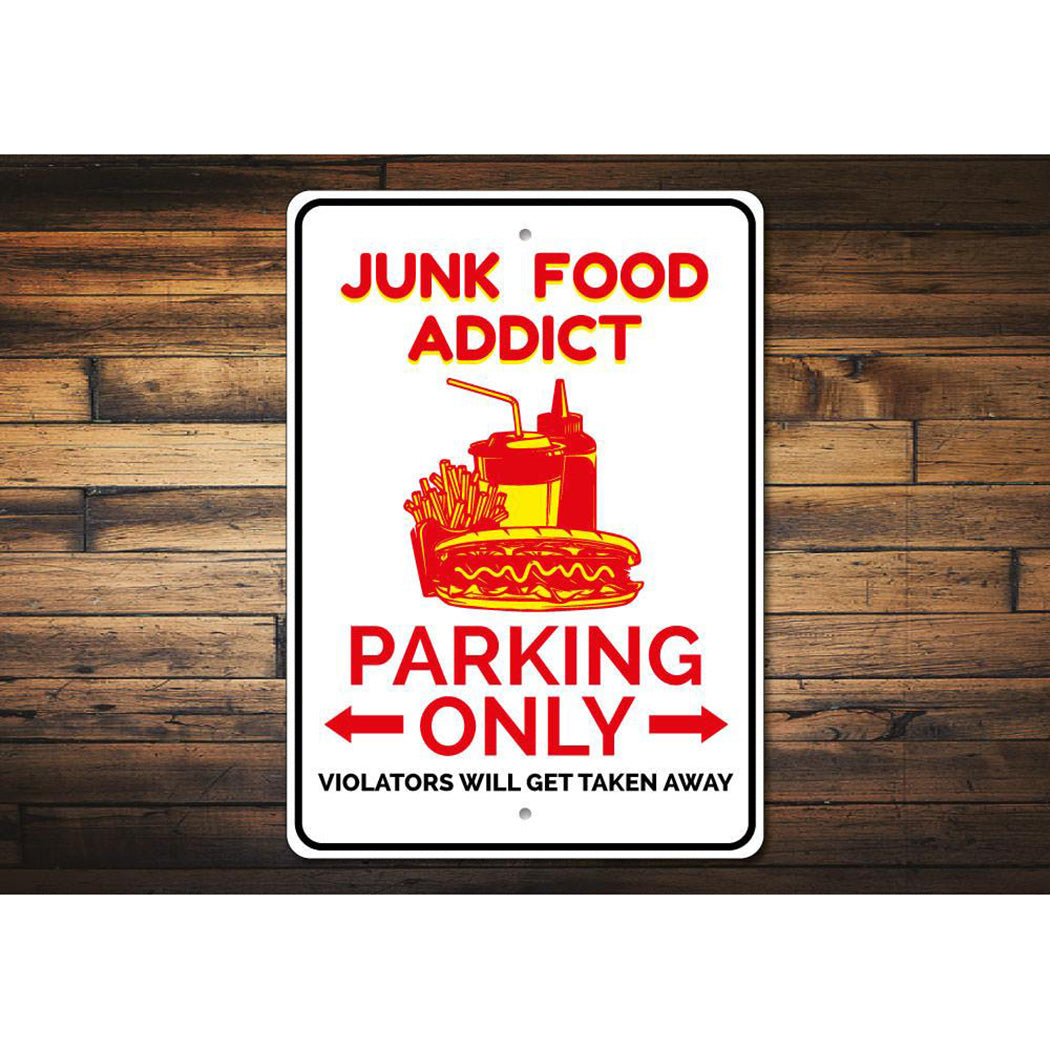 Food Lover Parking Sign