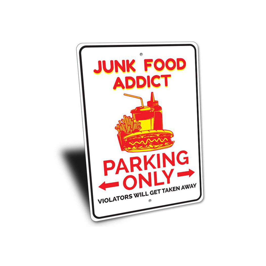 Food Lover Parking Sign