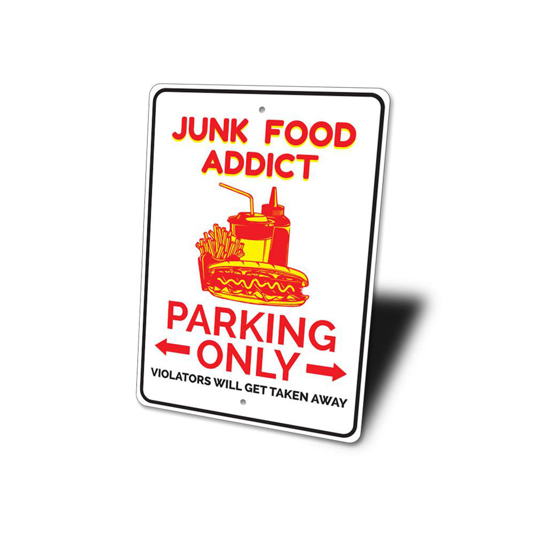Food Lover Parking Sign